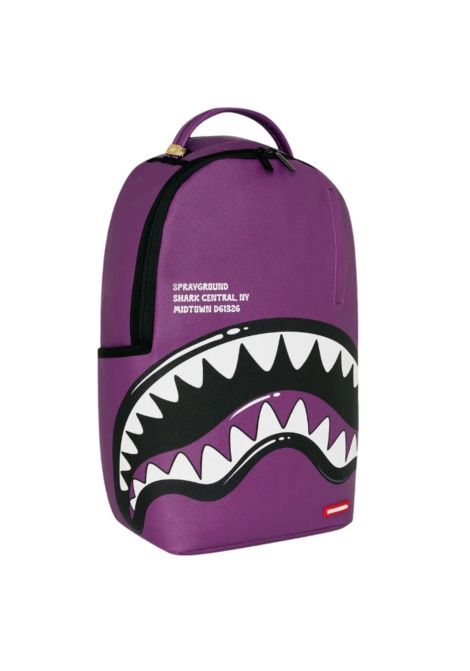 Zaino con stampa SPRAYGROUND | 910B8763NSZSHARK CENTRAL BUBBLY PURPLE